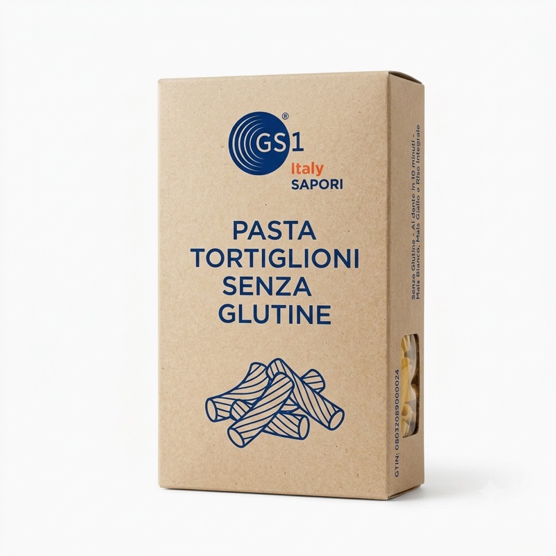 GS1 Italy Sapori Pasta Tortiglioni Senza Glutine