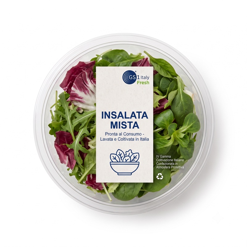 Insalata Mista IV Gamma Pronta al Consumo