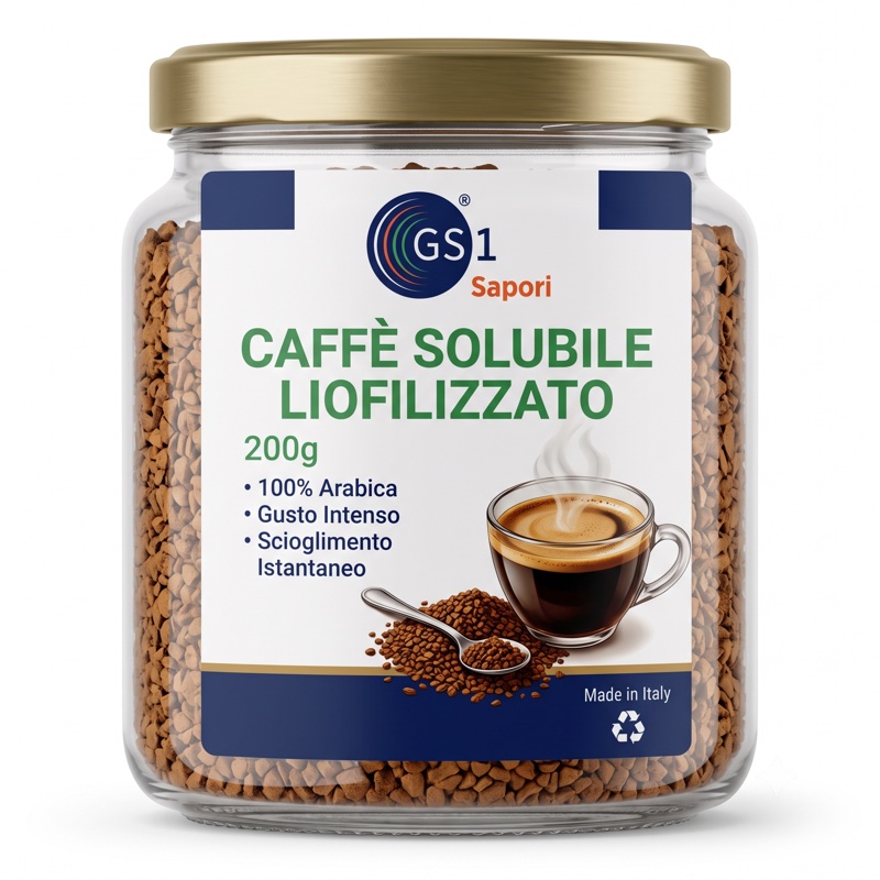 Caffè Solubile Liofilizzato 200g