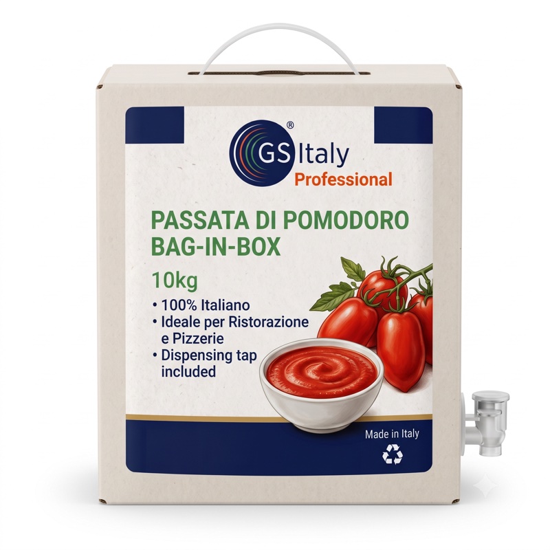 Passata di Pomodoro Bag-in-Box 10kg