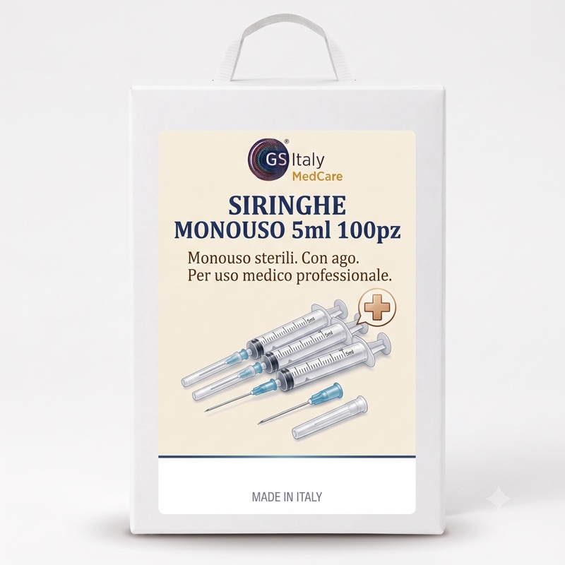 Siringhe Monouso 5ml 100pz