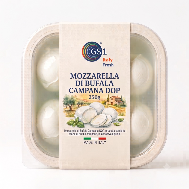 Mozzarella di Bufala Campana DOP 250g