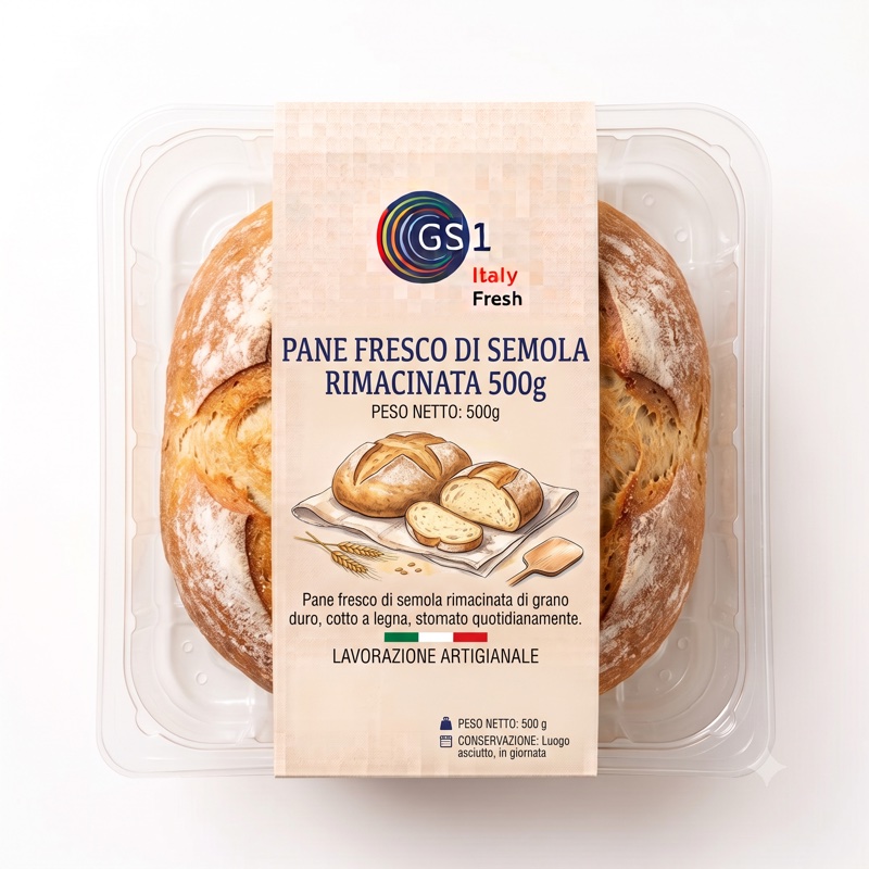 Pane Fresco di Semola Rimacinata 500g