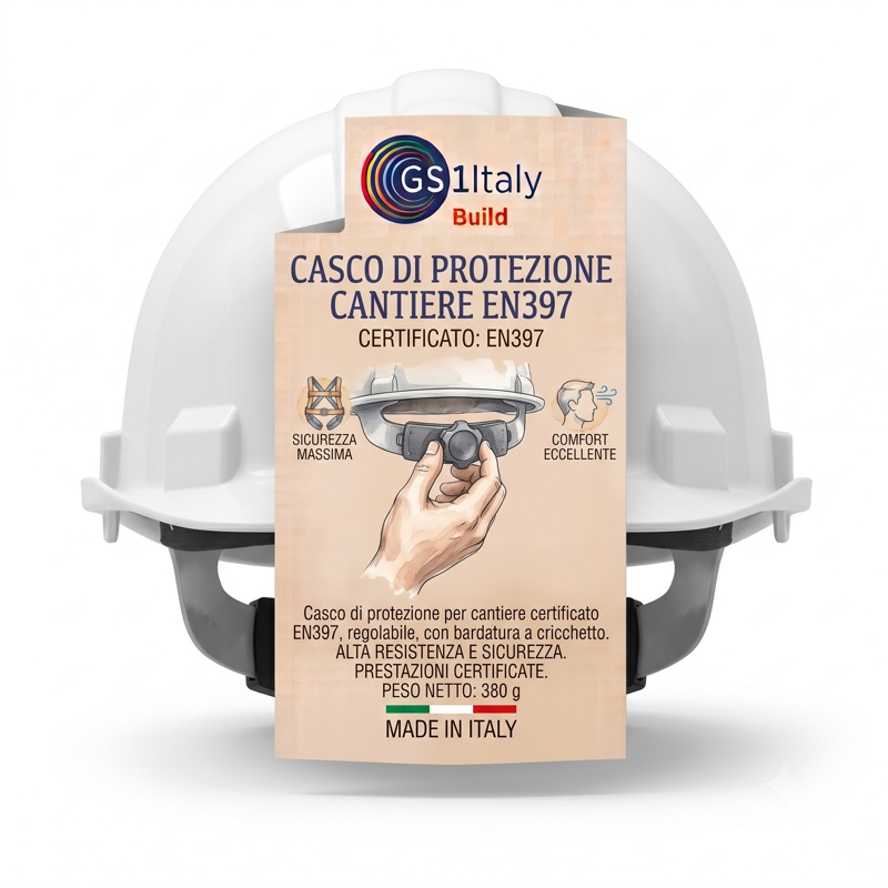 Casco di Protezione Cantiere EN397